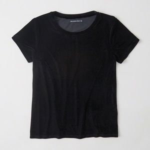 💰 firm — abercrombie & fitch velvet boyfriend tee
